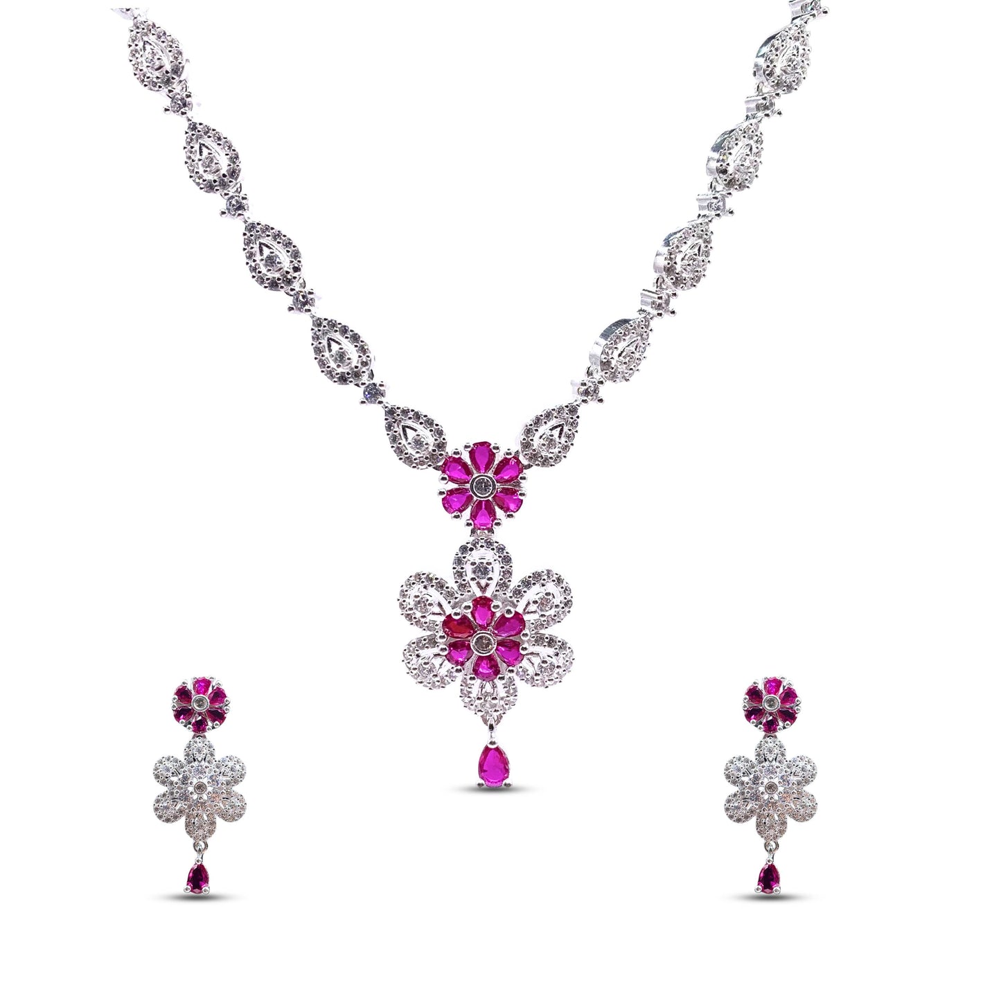 Floral Elegance Necklace set