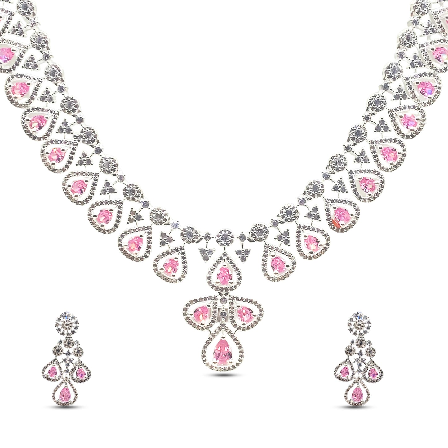 Majestic Pink Necklace Set