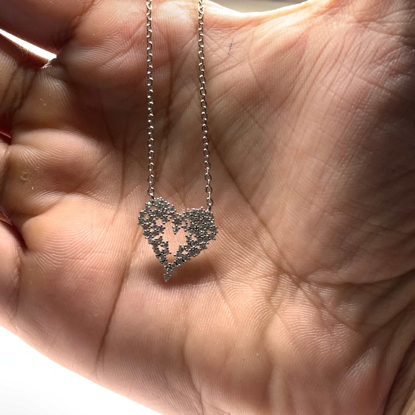 Shattered Love Pendent Set