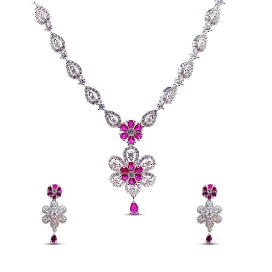Floral Elegance Necklace set