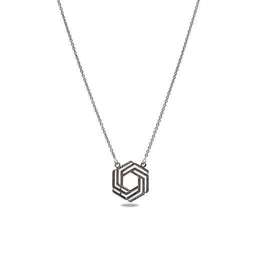 HexaGlitz Pendent set